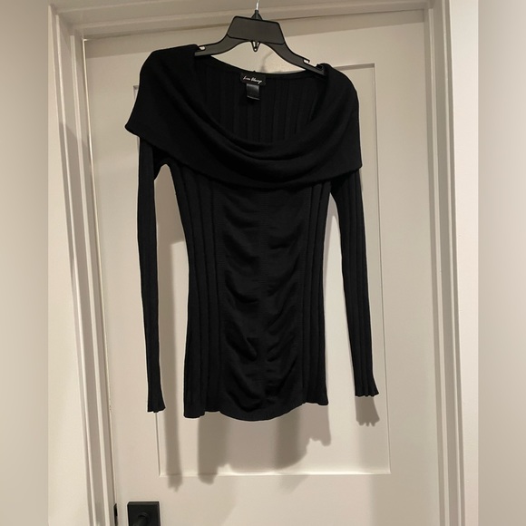 Love Always black sweater. Size small. Excellent condition - Picture 3 of 6